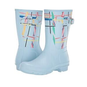Hunter Multicolor Patterned Winter Rain Boots